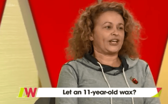  Nadia Sawalha and Carol McGiffin were broken up by producers on today's Loose Women