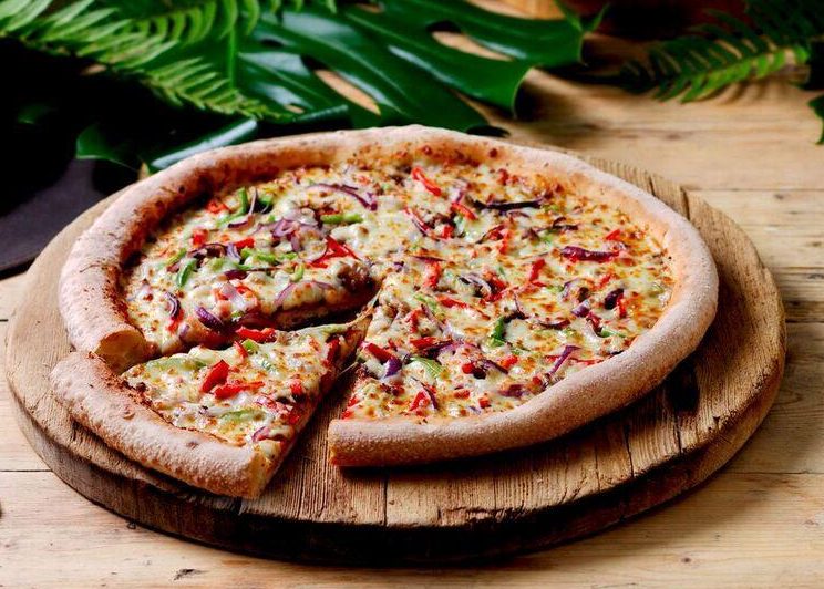 Papa John's has launched a pizza topped with ostrich meat