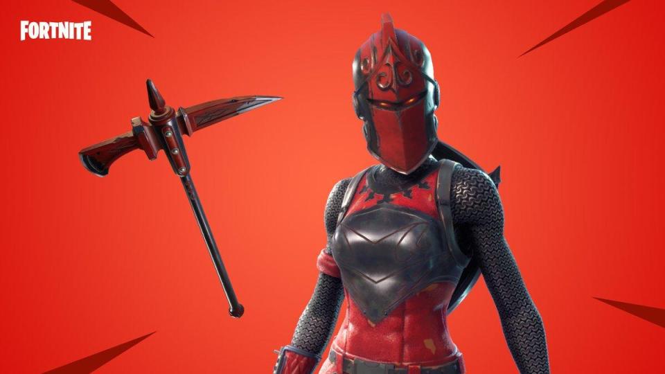  Red Knight used to be a popular target for scammers due to its long absence from the Epic item store