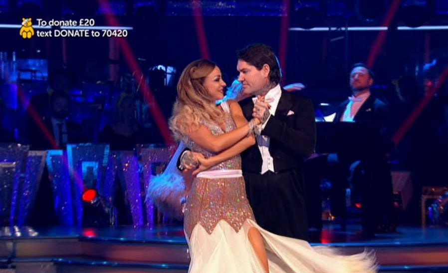  Shane Lynch perfected a stunning quickstep