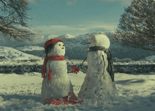 The Journey tells the story of two snowmen in love