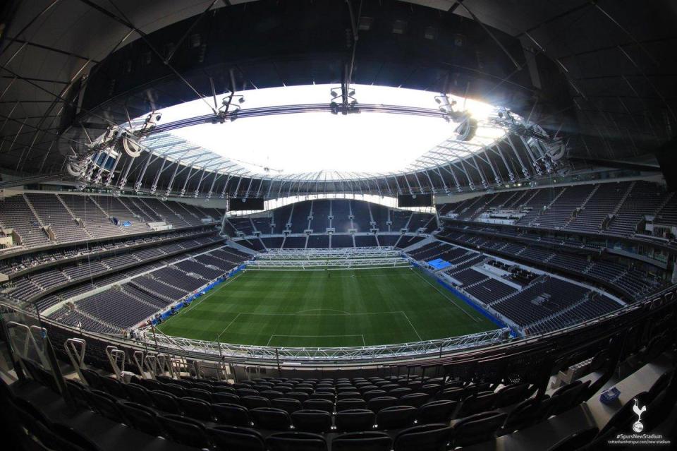  Tottenham are hoping their new stadium will be ready to host matches in January