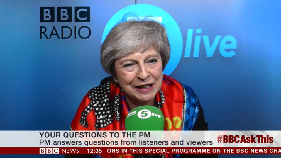  Theresa May told listeners we wouldn't get a better deal than hers