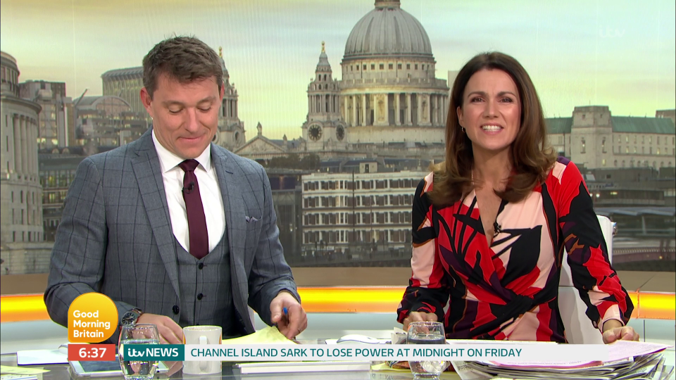  Iain told Susanna Reid that she was 'too old' for Nick - indicating that he likes a younger woman