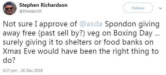 Asda veg