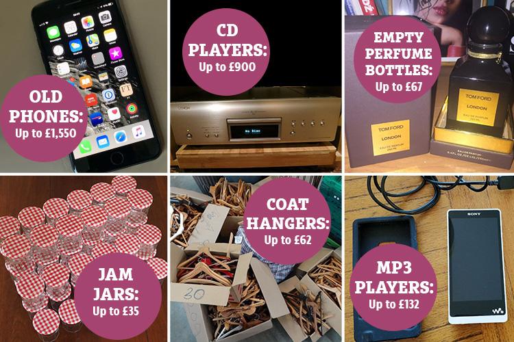  Got any of these bits of old junk lying around your home? They could be worth flogging on eBay for some extra cash