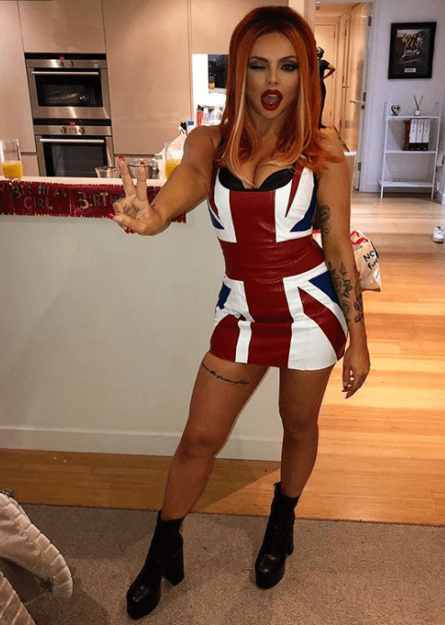  Jesy Nelson went all out for her Little Mix bandmate Jade Thirlwall's birthday party and dressed up as Ginger Spice