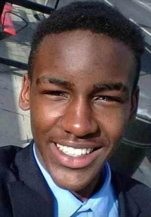  Privately-educated Kelvin Odunuyi, 19, was gunned down as he stood with friends at the entrance of the Vue cinema in Wood Green, on March 8