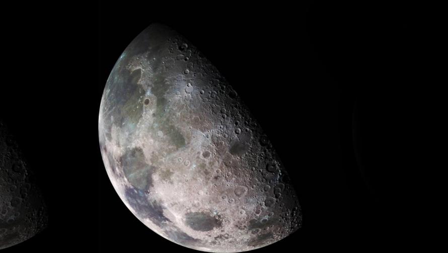  Much about the dark side of the moon remains a mystery to scientists