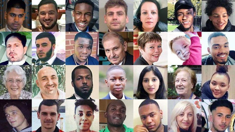  These are the faces of some of those murdered in the capital this year