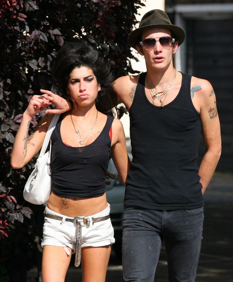  Blake Fielder-Civil was married to Amy Winehouse for two years