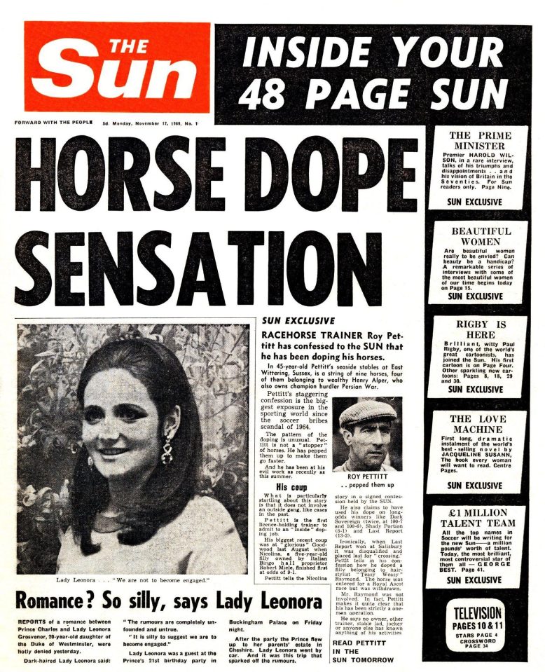  The Sun-derful first ever edition of the world's greatest paper