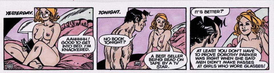  Who could forget this saucy comic strip couple?