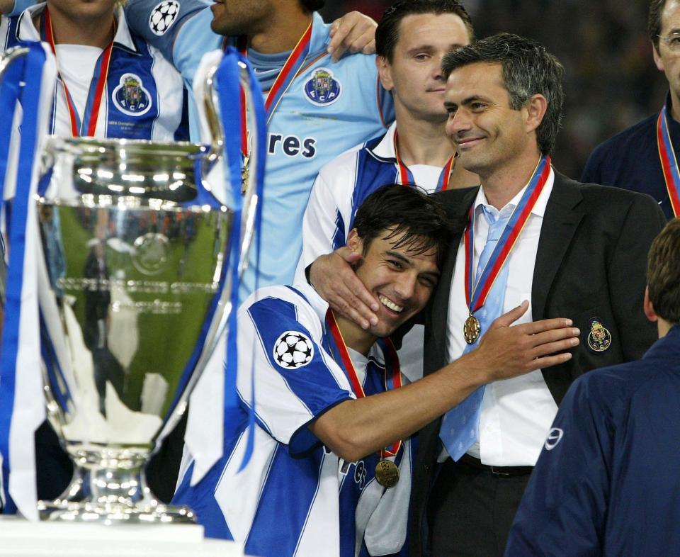  The Portuguese boss shot to fame when he guided Porto to Champions League triumph