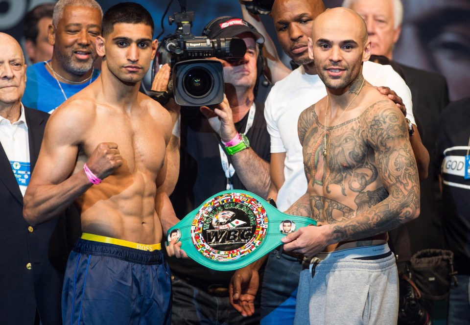 Khan was close to fighting Mayweather but instead fought Collazo