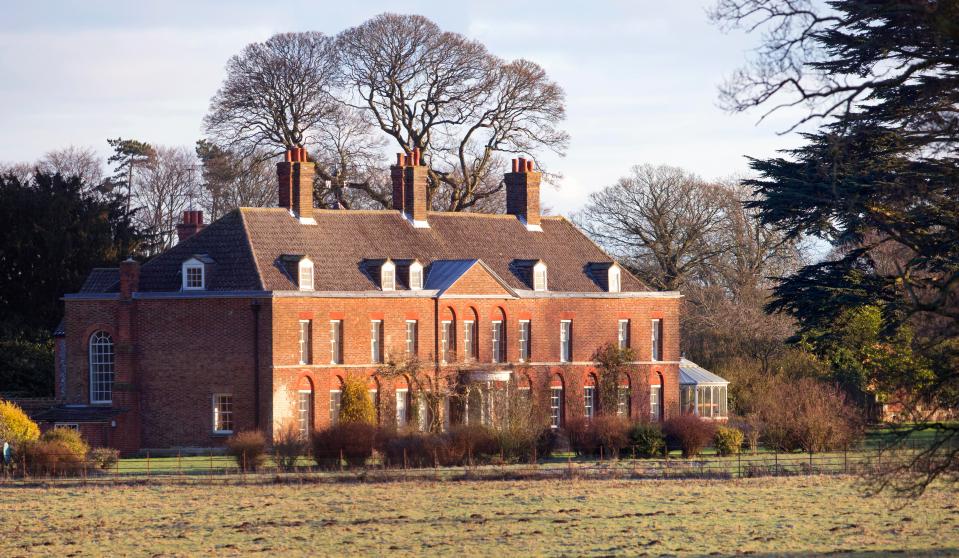  Kate Middleton and Prince William hosted gusts at the lavish Anmer Hall in Norfolk on Sunday