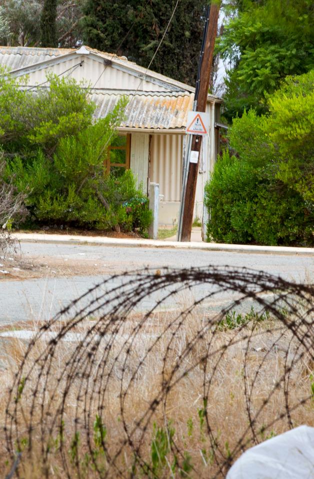  Six families were left to live on a British military base in Dhekelia that was built for married soldiers