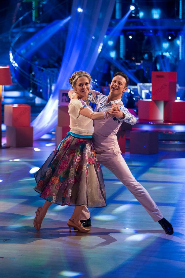  Kevin Clifton was partnered with EastEnders' Kellie Bright in 2015