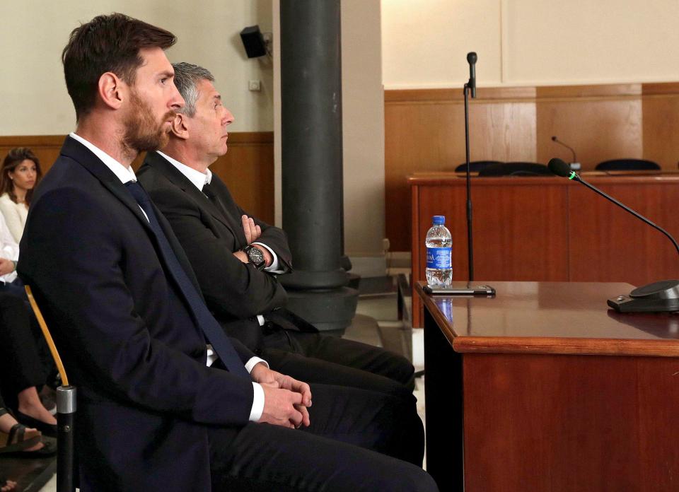  Lionel Messi and his dad Jorge have also lost in court after being found guilty of tax fraud in 2016