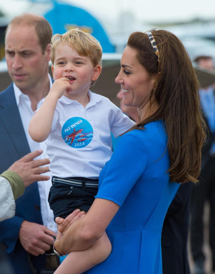  The Duke and Duchess of Cambridge have discussed enrolling their eldest son at the £12,605-a-term boarding school Marlborough College