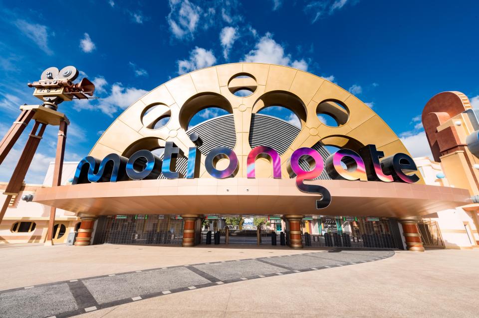  Motiongate theme park in Dubai