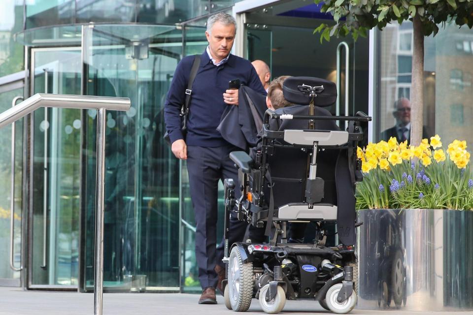  Mourinho stayed at The Lowry for 895 days