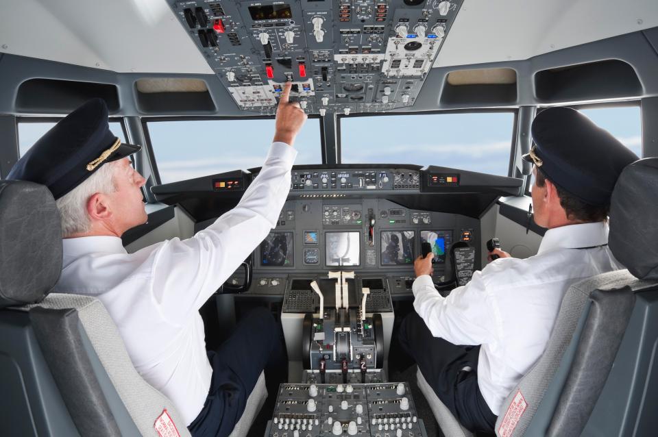 Pilots are not allowed to chat during certain portions of the flight