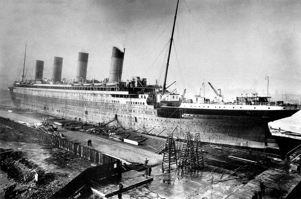  The Titanic was once described as unsinkable, but sank after colliding with an iceberg during her maiden voyage from Southampton to New York