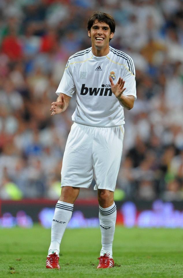  Kaka left Real in 2013