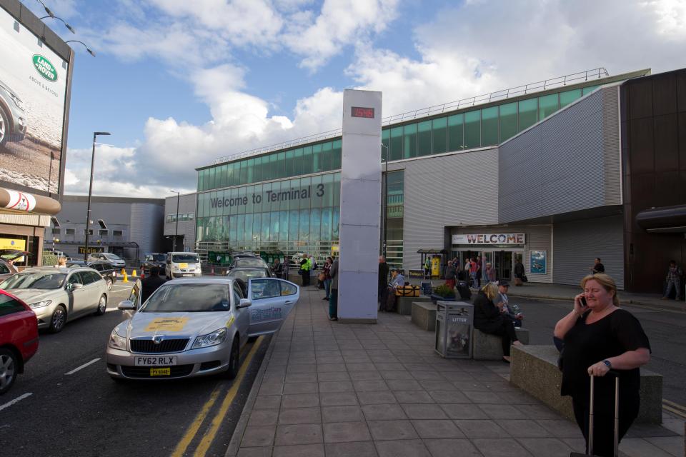  The incident took place at Manchester Airport