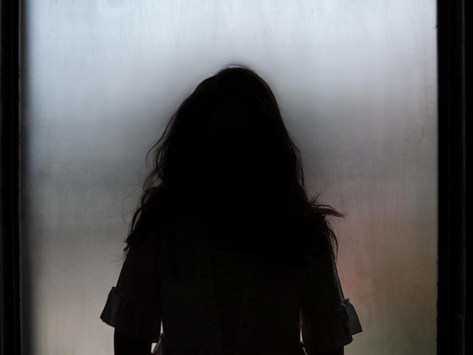 A woman who was raped at 14 claims she was forced to take her child to see her alleged abuser in jail