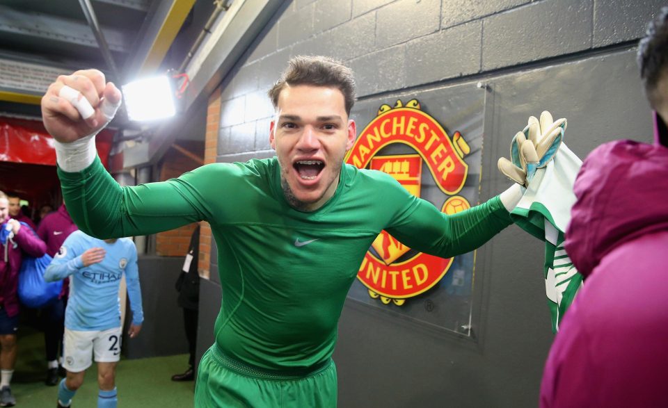  Mourinho was involved in a tunnel row with Man City star Ederson - with the manager getting milk and water thrown on him