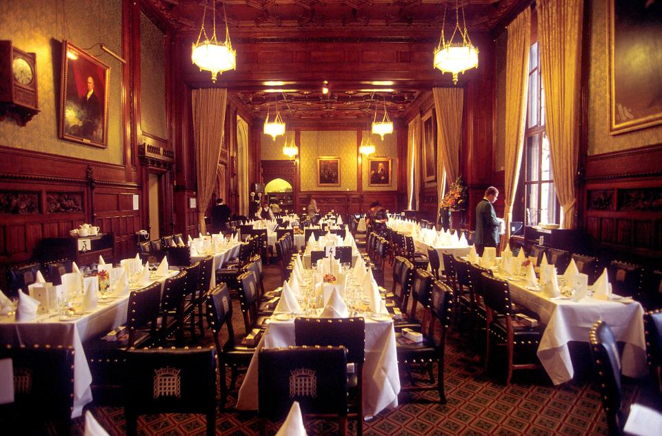  May had dinner with ordinary MPs in the House of Commons’ Members Dining Room last night