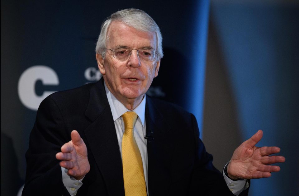  Sir John Major has said that Article 50 must be revoked