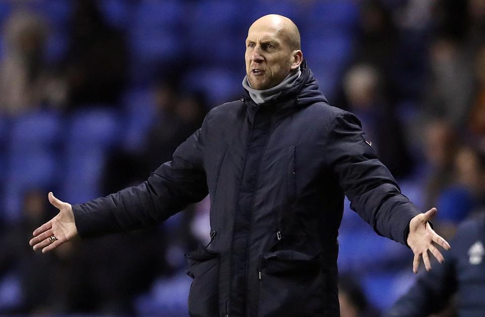  Dutch star Jaap Stam was sacked by Reading in March