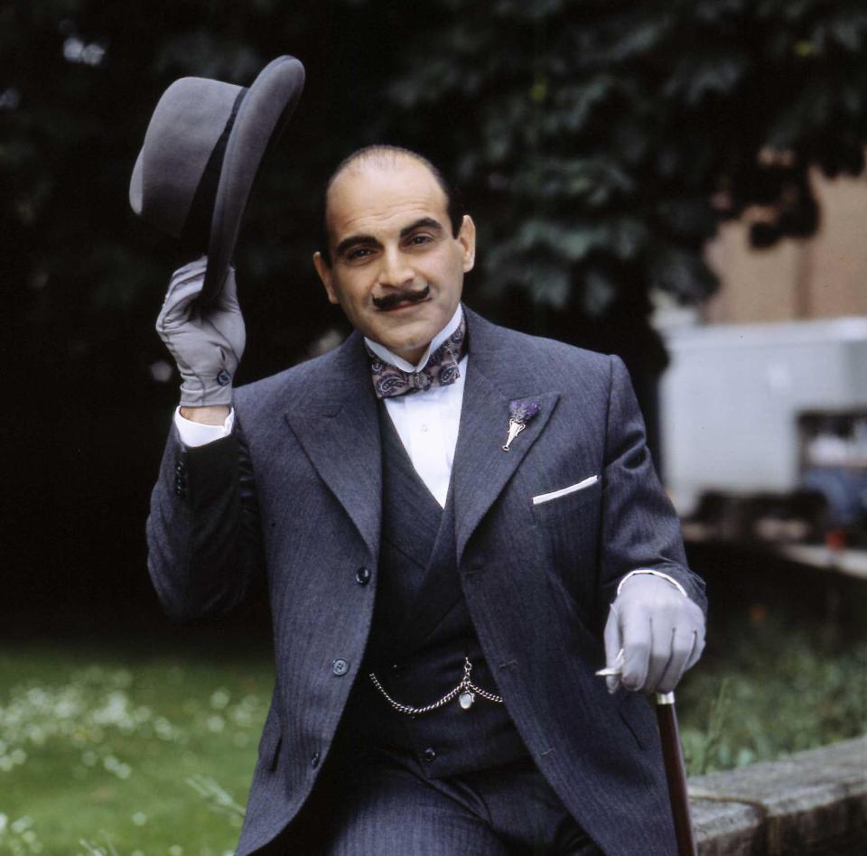  British Actor David Suchet Stars in the LWT series 'Hercule Poirot's Casebook'