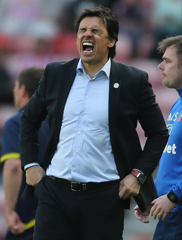 Chris Coleman was in charge as Sunderland suffered a second-straight relegation last season