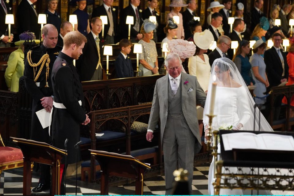  Prince Charles, who walked Meghan down the aisle, also chose her choir