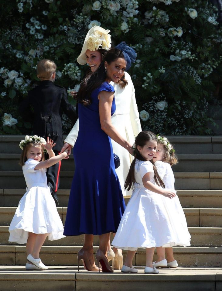  Jessica and daughter Ivy played a key role at Meghan's royal wedding, along with Kate Middleton and Charlotte