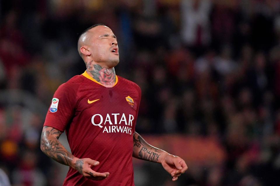  Nainggolan has endured a miserable time since he left Roma