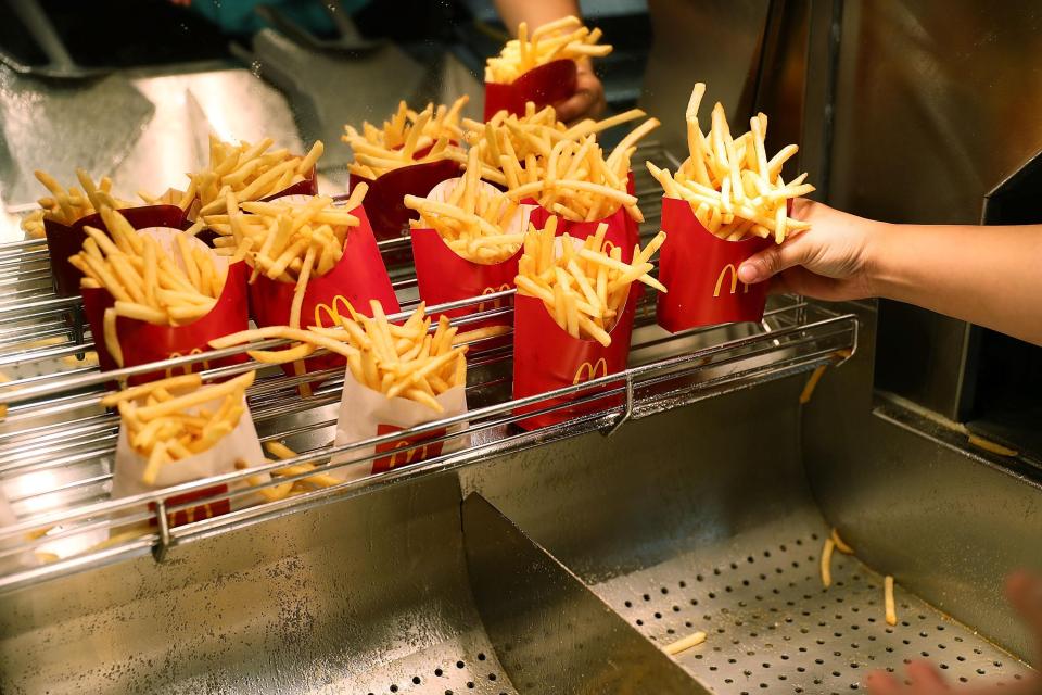 Another tip is to ask for your fries without salt to guarantee they will be made fresh