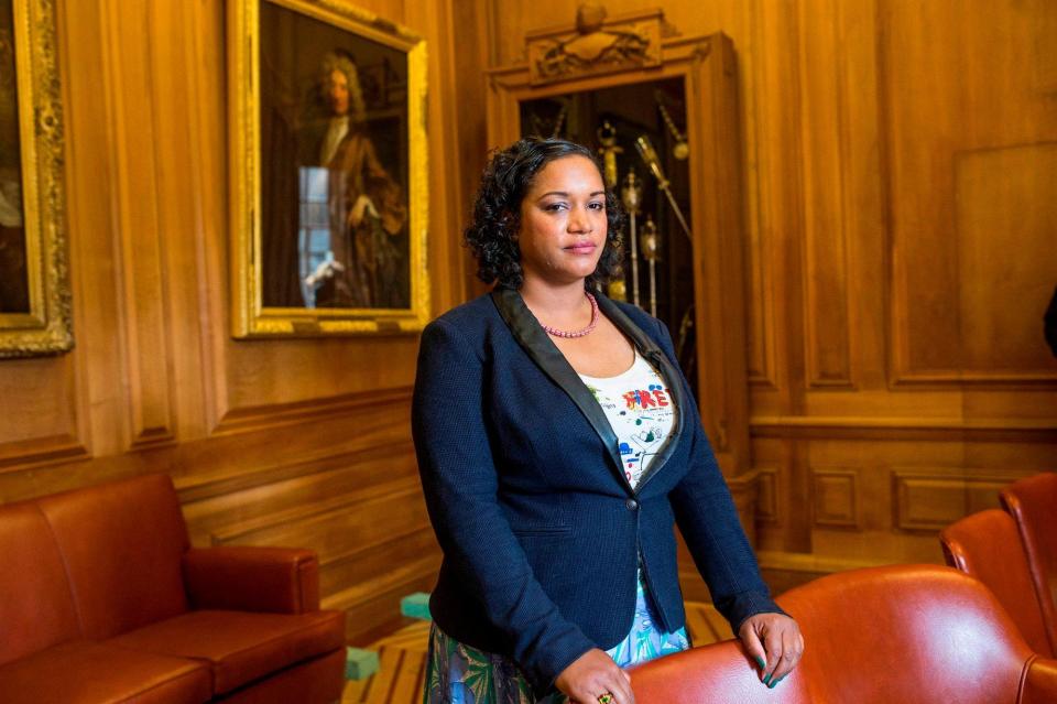  Lord Mayor of Bristol Cleo Lake was right to take down a portrait from the city hall this week saying that the man in the picture was involved with the slave trade