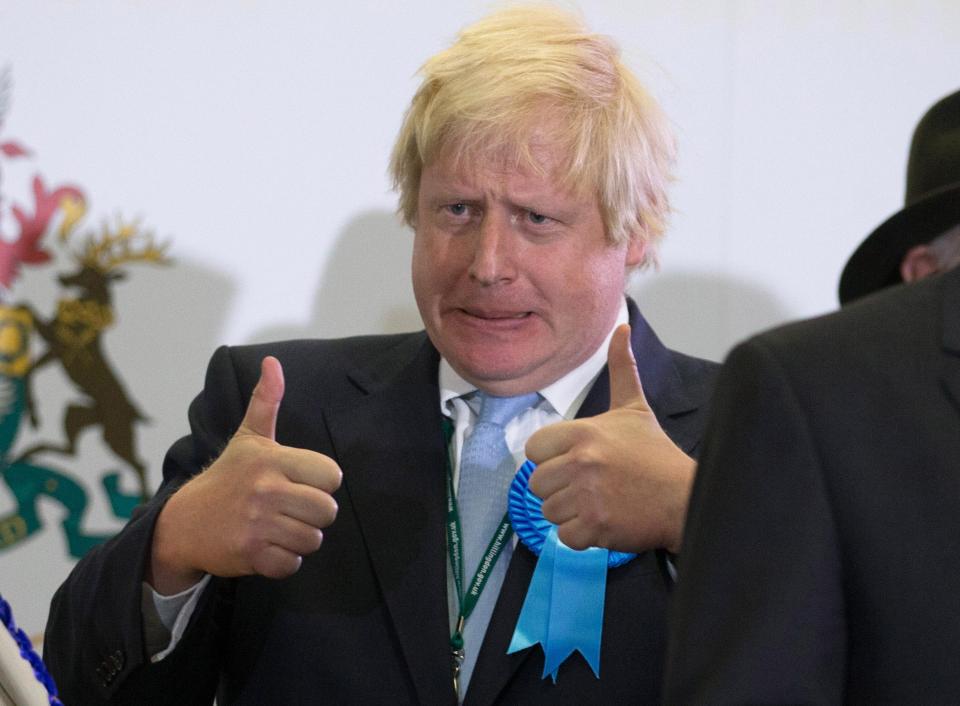  Boris Johnson, now single, said he is not on dating app Grindr