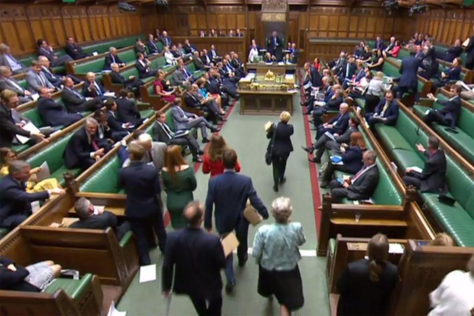  There will be a marathon five day debate in the Commons before the vote next week