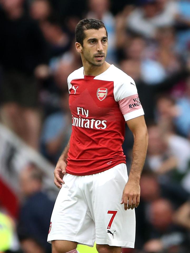  Armenian midfielder Henrikh Mkhitaryan, 29