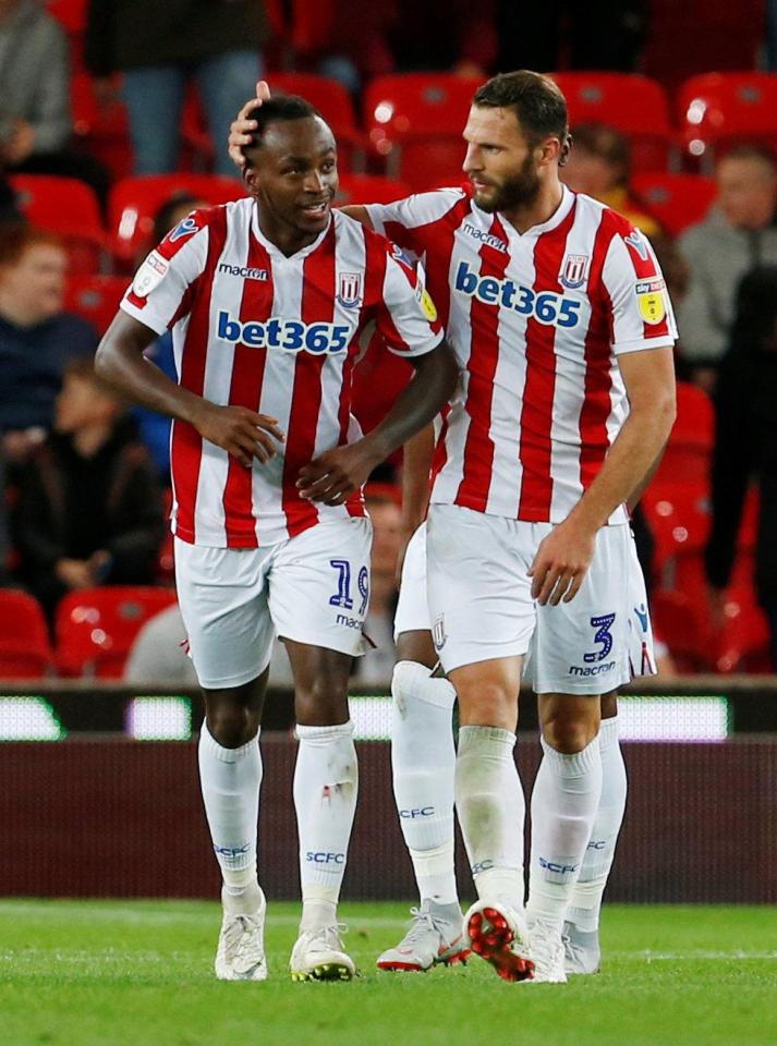  Former Potters boss Paul Lambert dropped Berahino earlier this year for ill-discipline and forced to play for Stoke U23 team