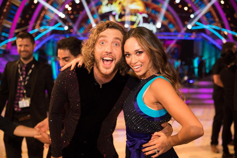  Seann Walsh was partenered with Katya Jones