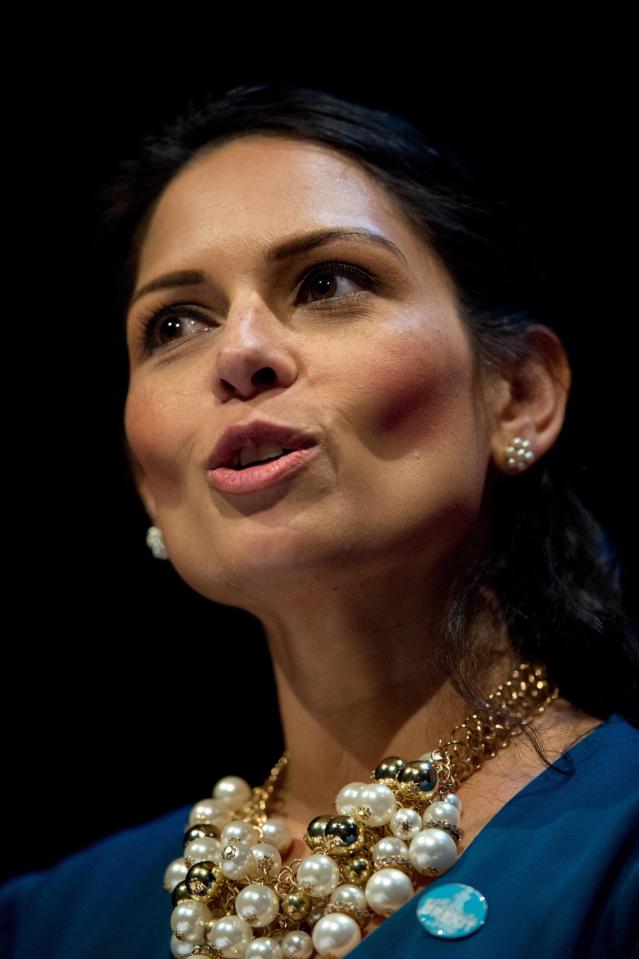  Priti Patel suggests there would be no hope for the public should Jeremy Corbyn come into power