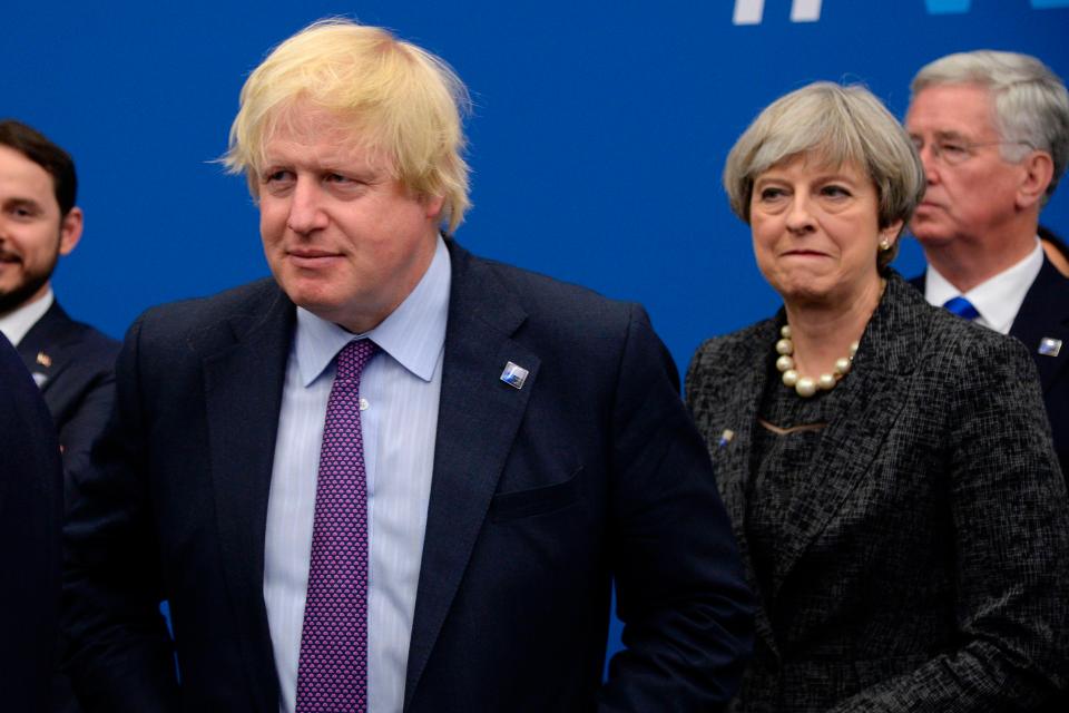  Boris Johnson has positioned himself as the man who can save Brexit after criticising the PM's deal