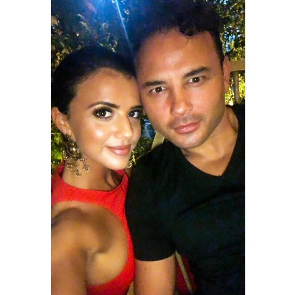  Lucy, pictured here with boyfriend Ryan Thomas, was caught on camera looking cosy with another man